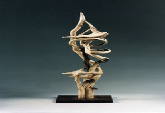The Dancers-Wood Sculpture